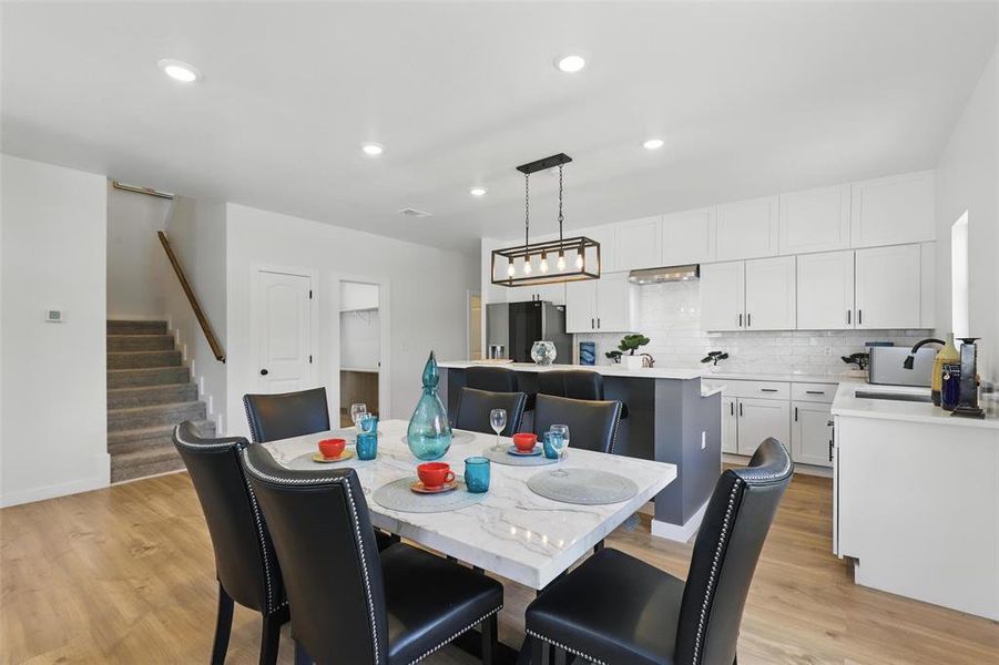 Furnished interior view inside a new home in , Granbury (Image 8).