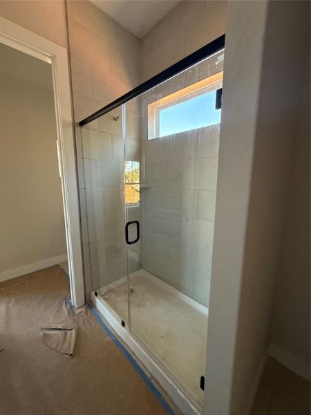 Walk-in Shower in Primary Bath