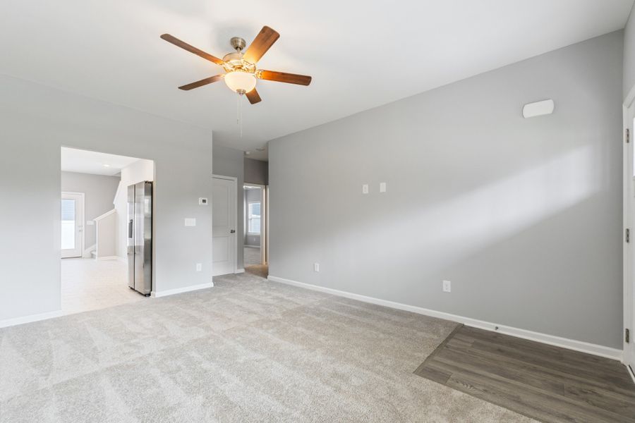 Representative photos of the same floor plan. Actual home will feature different colors and finishes.