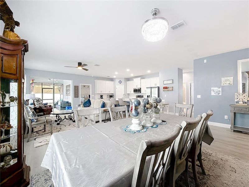 Furnished interior view inside a new home in , Ocala (Image 9).