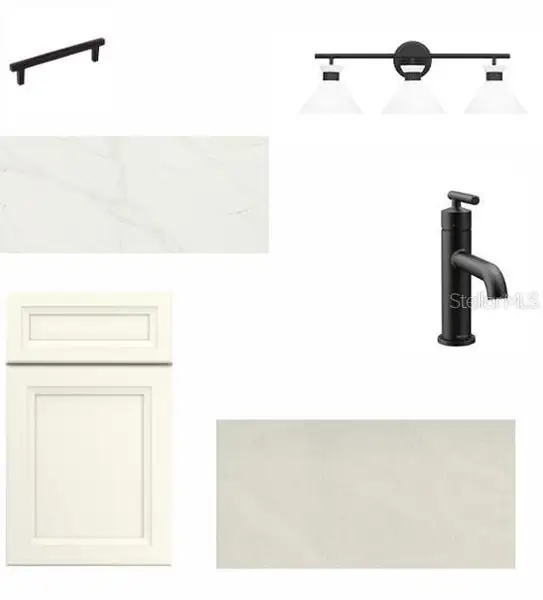Sample of building materials used in homes in Lakeview Crossing – Tradition Series, Sarasota (Image 4).
