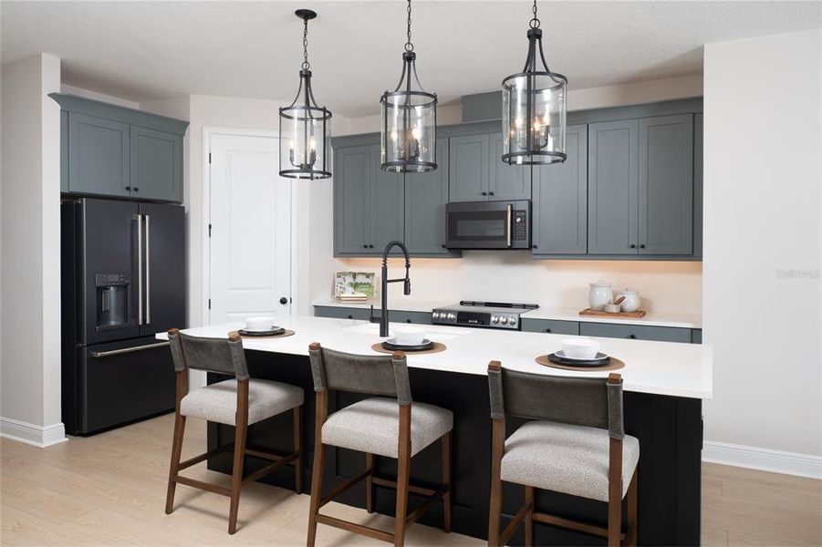 Furnished interior view inside a new home in Sunbrooke, St. Cloud (Image 5).