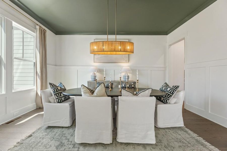 Furnished interior view inside a new home in Arden on Lanier, Cumming (Image 27).