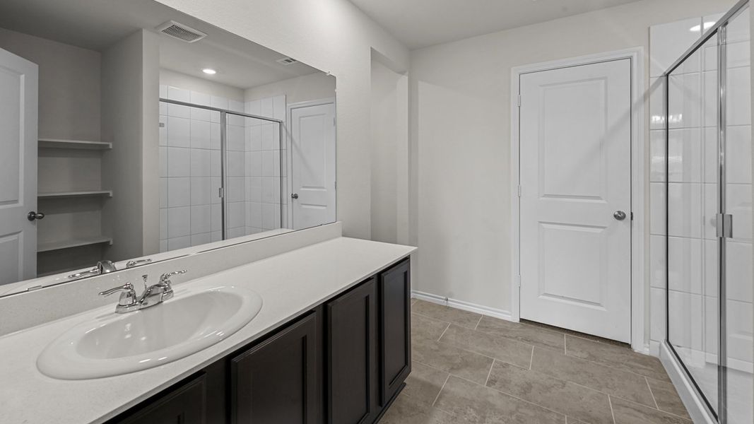 Furnished interior view inside a new home in Valor Farms, Royse City (Image 13).