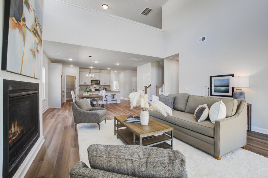 Furnished interior view inside a new home in , Summerville (Image 28).