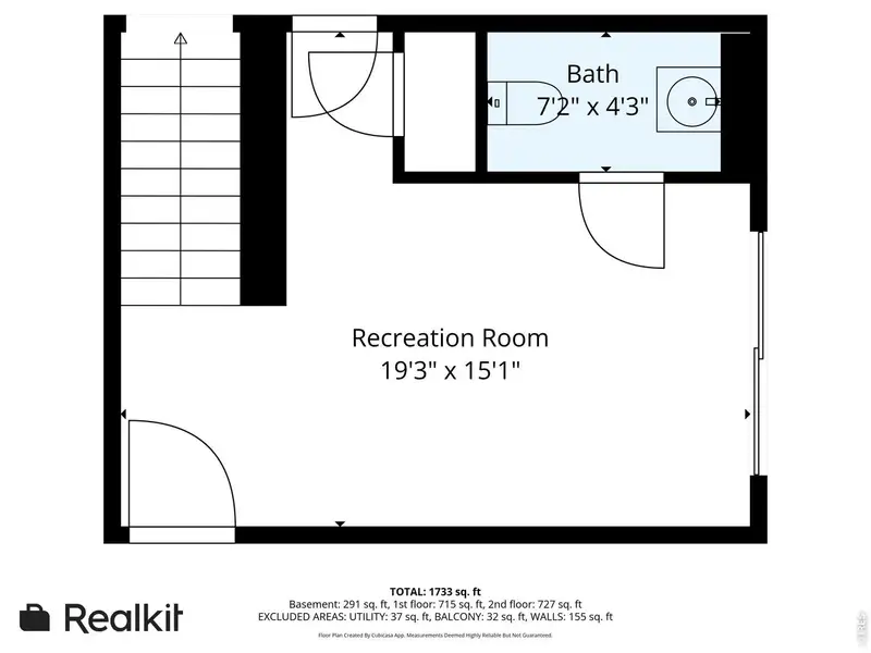 2D floor plan layout of this home in , Broomfield, CO (Image 4).