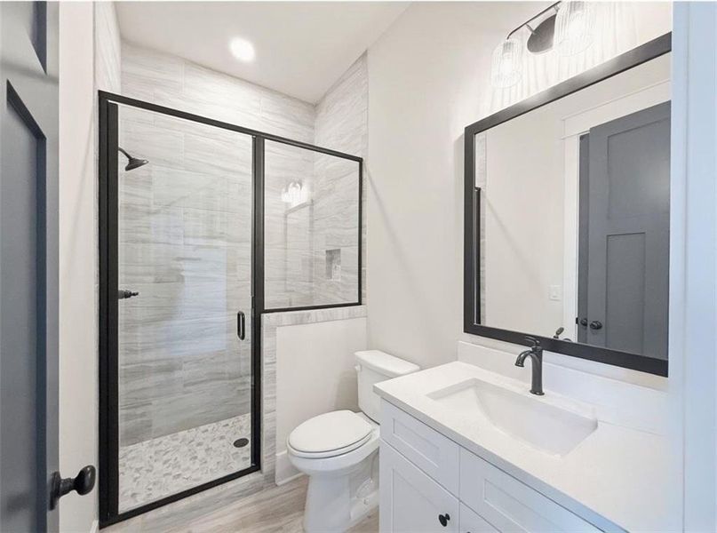 Furnished interior view inside a new home in , Rydal (Image 7).