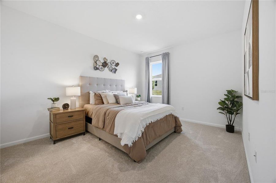 Furnished interior view inside a new home in , Okahumpka (Image 11).