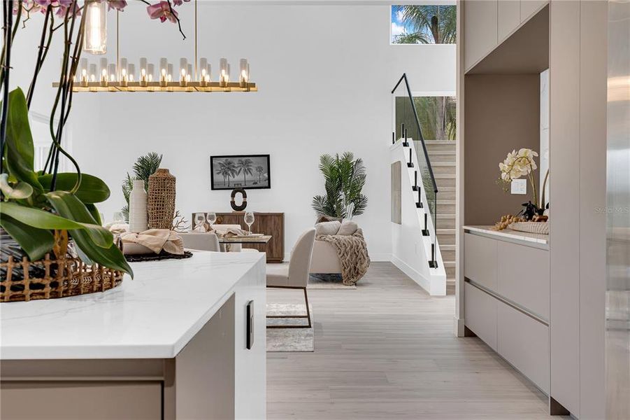 Furnished interior view inside a new home in , Windermere (Image 12).