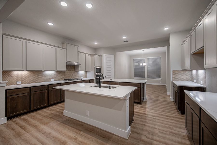 Furnished interior view inside a new home in The Reserve at Potranco Oaks, Castroville (Image 9).