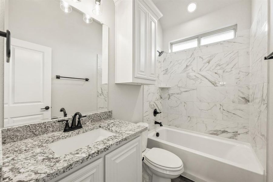 Furnished interior view inside a new home in Georgetown at Kings Fort 60s, Kaufman (Image 5).