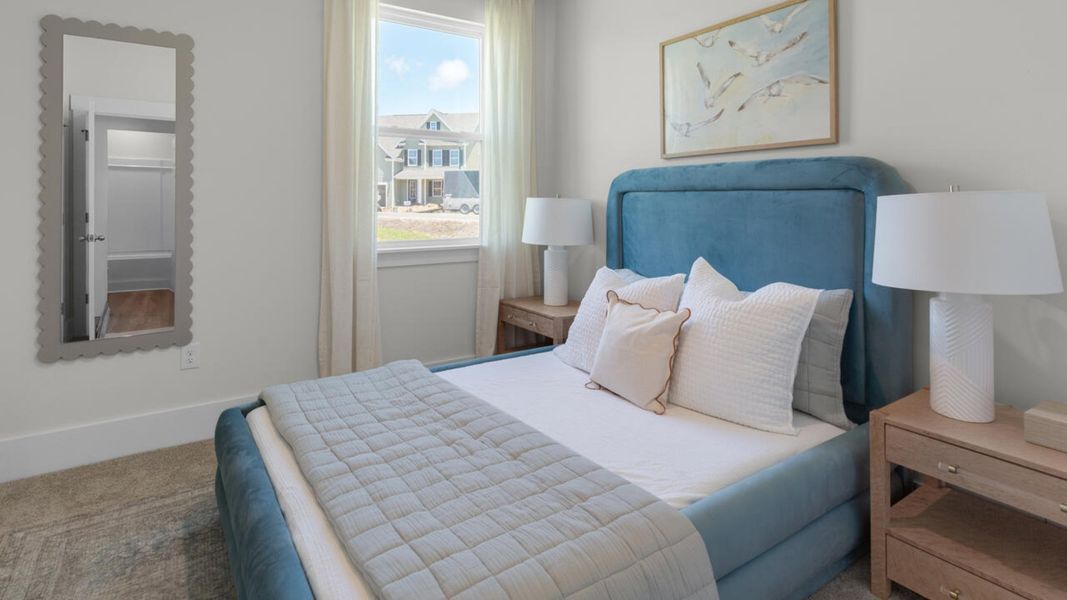 Furnished interior view inside a new home in Surfside Landing, Hubert (Image 18).