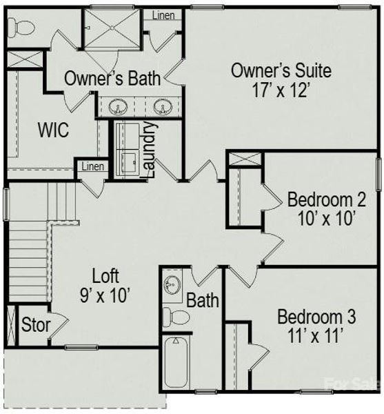 2D floor plan layout of this home in Catawba Trace, Catawba, NC (Image 5). 2D floor plan layout of this home in Catawba Trace, Catawba, NC (Image 5).