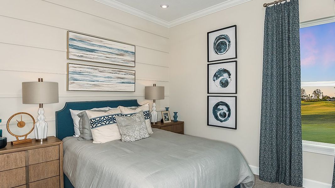 Representative furnished interior of a home built from the Lazio by Taylor Morrison in Esplanade at Azario Lakewood Ranch, Lakewood Ranch (Image 13).