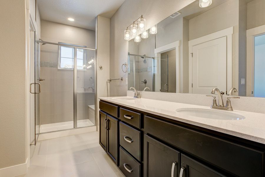 Representative furnished interior of a home built from the The Barrington by Landmark Homes in The Lakes at Centerra, Loveland (Image 12). Representative furnished interior of a home built from the The Barrington by Landmark Homes in The Lakes at Centerra, Loveland (Image 12).