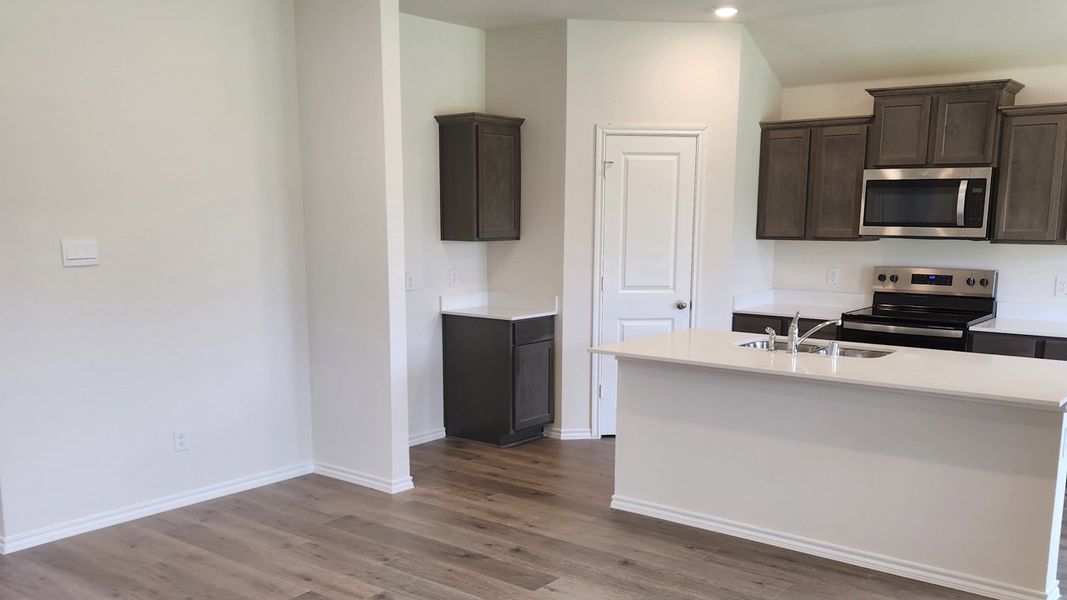 Furnished interior view inside a new home in Cartwright Ranch, Crandall (Image 4). Furnished interior view inside a new home in Cartwright Ranch, Crandall (Image 4).