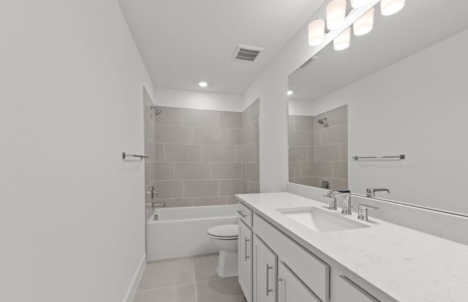 Furnished interior view inside a new home in TerraWalk at Babcock Ranch, Alva (Image 8). Furnished interior view inside a new home in TerraWalk at Babcock Ranch, Alva (Image 8).