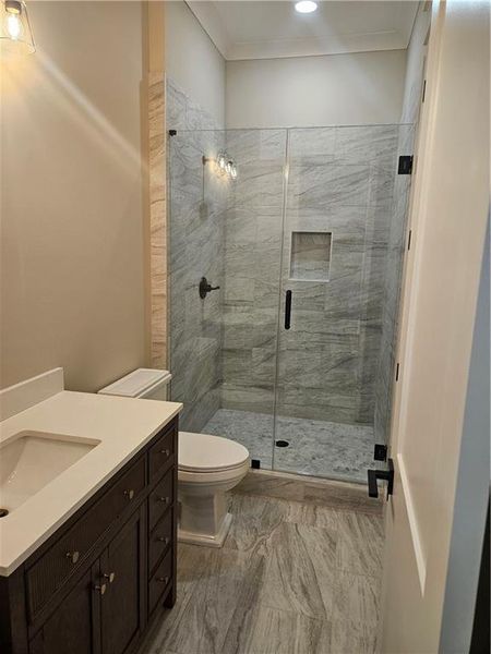 Furnished interior view inside a new home in , Stone Mountain (Image 11).