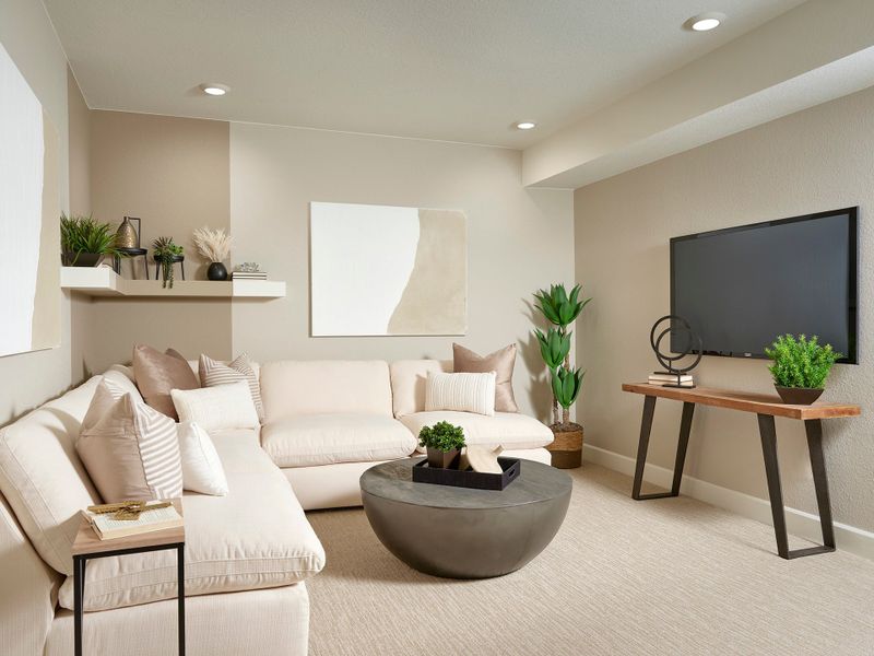 Furnished interior view inside a new home in Sugar Mill Village, Longmont (Image 10). Furnished interior view inside a new home in Sugar Mill Village, Longmont (Image 10).
