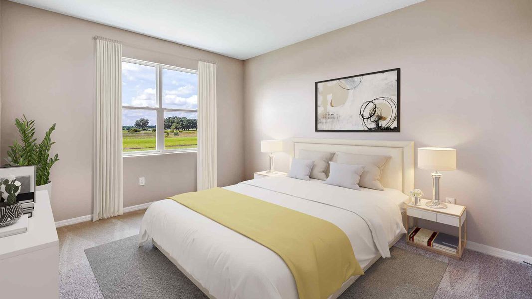 Furnished interior view inside a new home in Hammock at Two Rivers, Zephyrhills (Image 6).