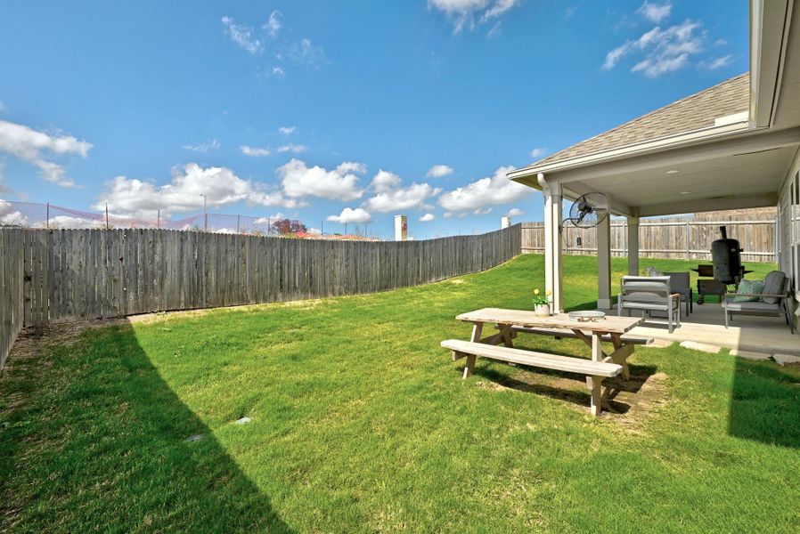 Exterior details and patio area of a home in , Austin (Image 3).