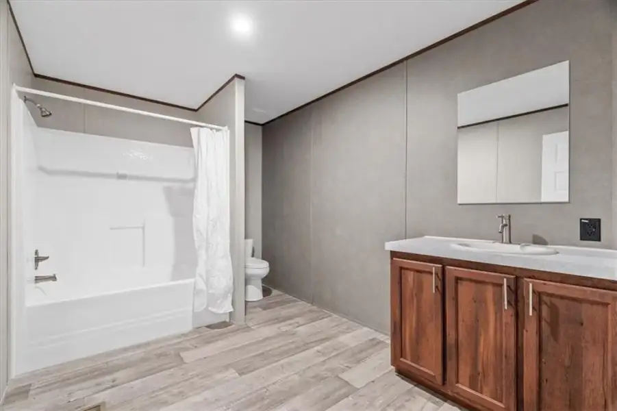 Furnished interior view inside a new home in , Fairmount (Image 4).