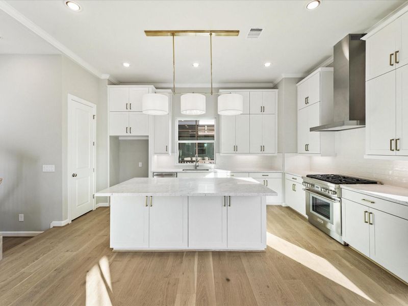 Furnished interior view inside a new home in , Houston (Image 14).