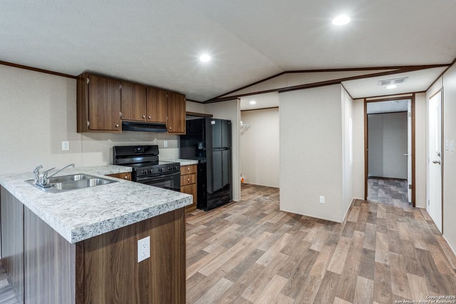 Furnished interior view inside a new home in , Elmendorf (Image 5). Furnished interior view inside a new home in , Elmendorf (Image 5).