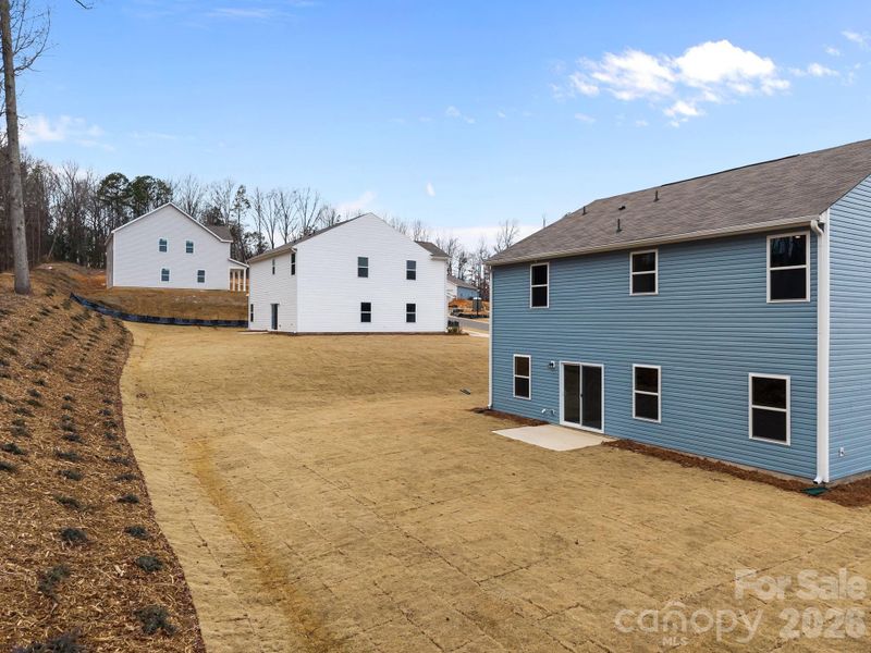 Exterior details and patio area of a home in Fisher Springs, Kannapolis (Image 3).