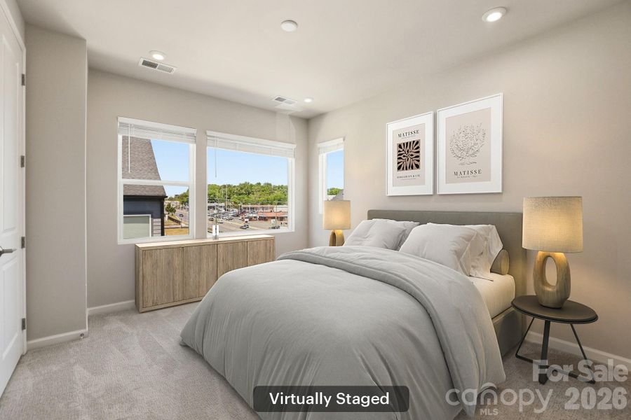 Furnished interior view inside a new home in , Charlotte (Image 7).