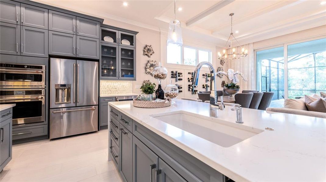 Furnished interior view inside a new home in , Deland (Image 8). Furnished interior view inside a new home in , Deland (Image 8).