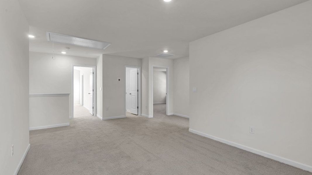 Spacious, unfurnished interior of a new home in Dail Farm, Farmville (Image 25). Spacious, unfurnished interior of a new home in Dail Farm, Farmville (Image 25).