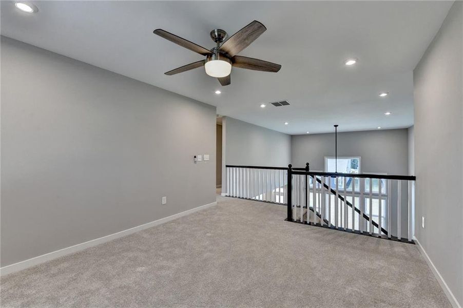 Spacious, unfurnished interior of a new home in The Reserve At Liberty Park, Braselton (Image 48).