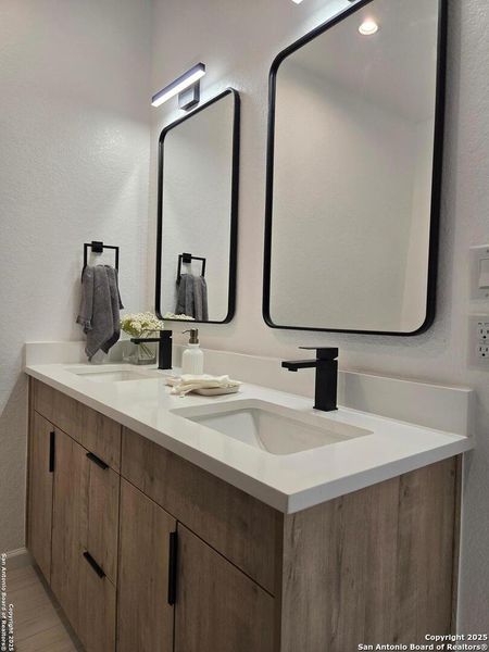 Furnished interior view inside a new home in , San Antonio (Image 18).