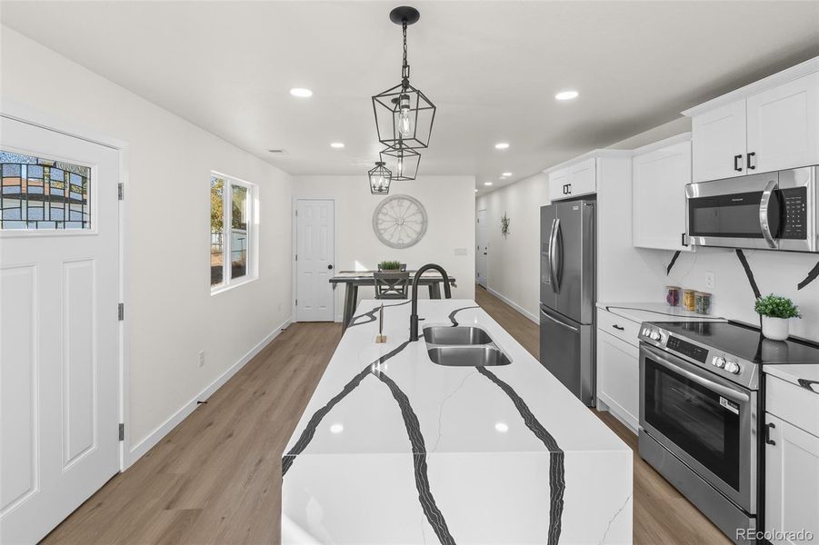 Furnished interior view inside a new home in , Lochbuie (Image 8).