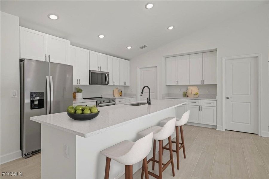 Furnished interior view inside a new home in Cape Coral, Cape Coral (Image 3).