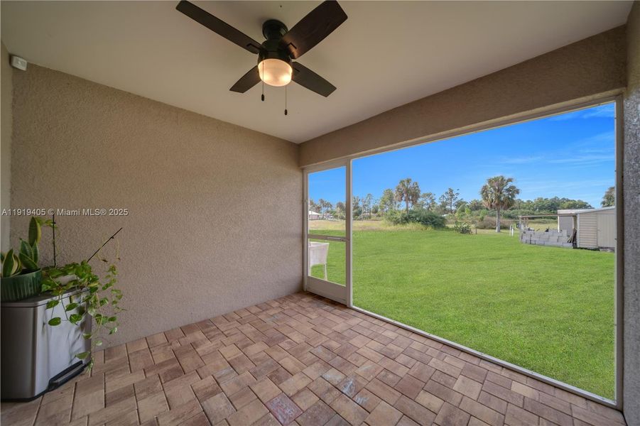 Exterior details and patio area of a home in , Lehigh Acres (Image 27). Exterior details and patio area of a home in , Lehigh Acres (Image 27).