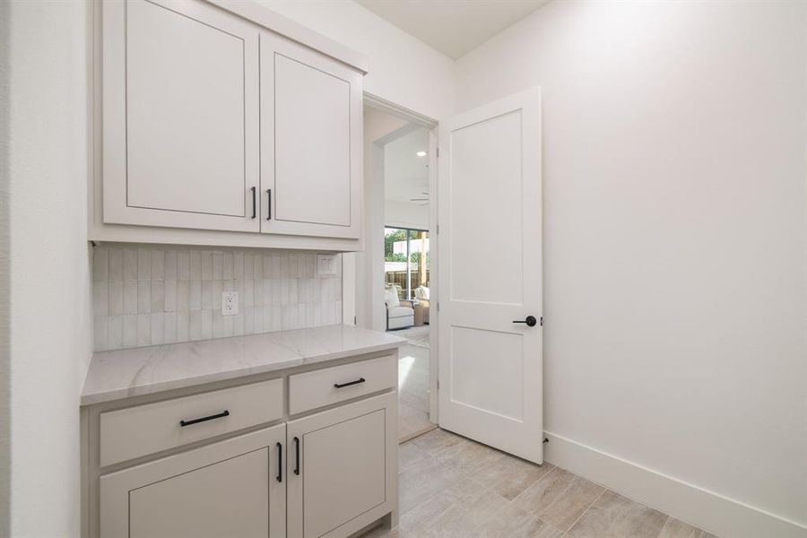 Furnished interior view inside a new home in Dove Station, Grapevine (Image 35).
