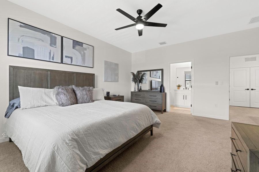 Furnished interior view inside a new home in , Pompano Beach (Image 15). Furnished interior view inside a new home in , Pompano Beach (Image 15).