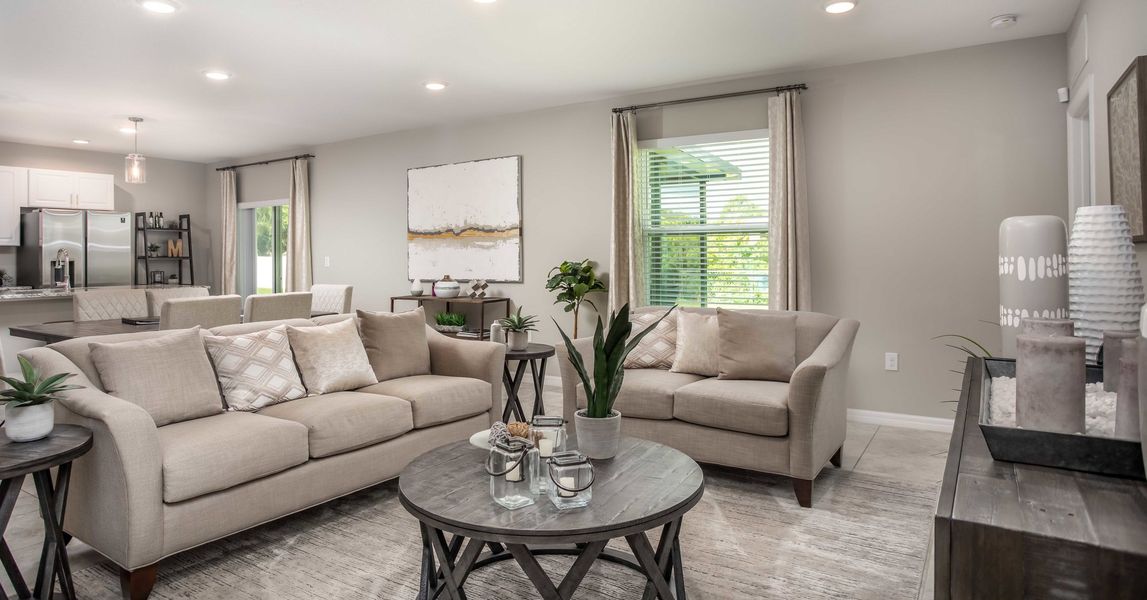 Representative furnished interior of a home built from the Mesquite by Maronda Homes in Coastal Communities, Edgewater (Image 26).