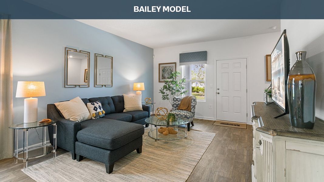 Representative furnished interior of a home built from the Bailey by D.R. Horton in Liberty Cove, Yulee (Image 8).
