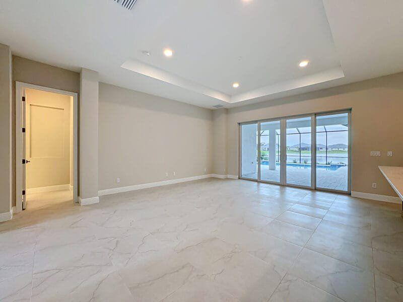 Spacious, unfurnished interior of a new home in River Preserve Estates, Parrish (Image 38).