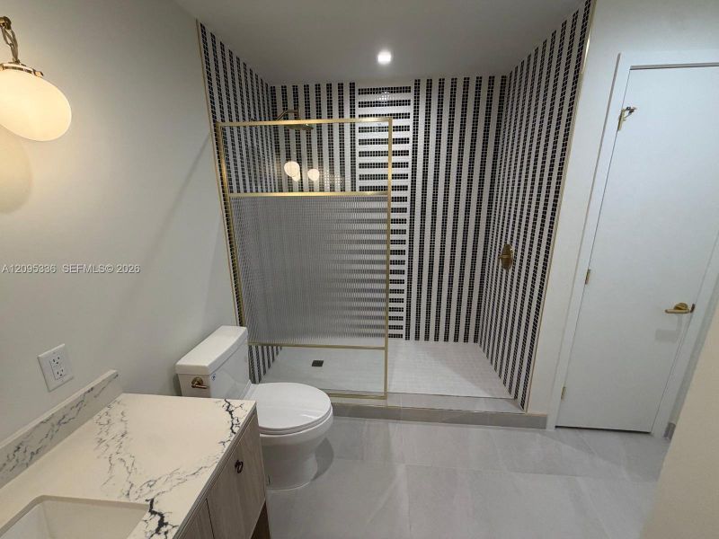 Furnished interior view inside a new home in , Miami (Image 12).