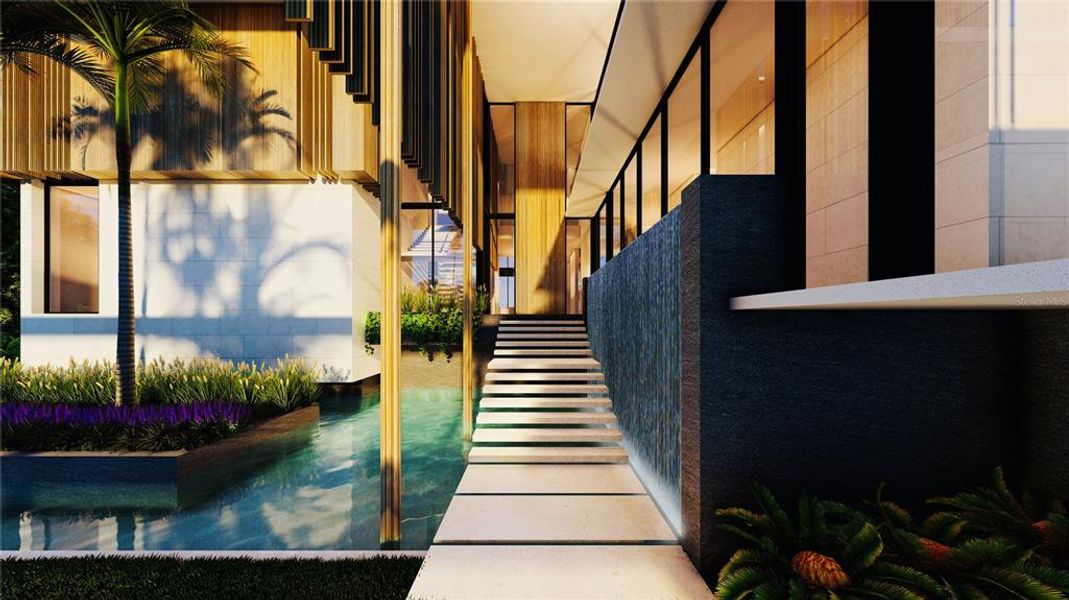 Exterior details and patio area of a home in , Sarasota (Image 13).