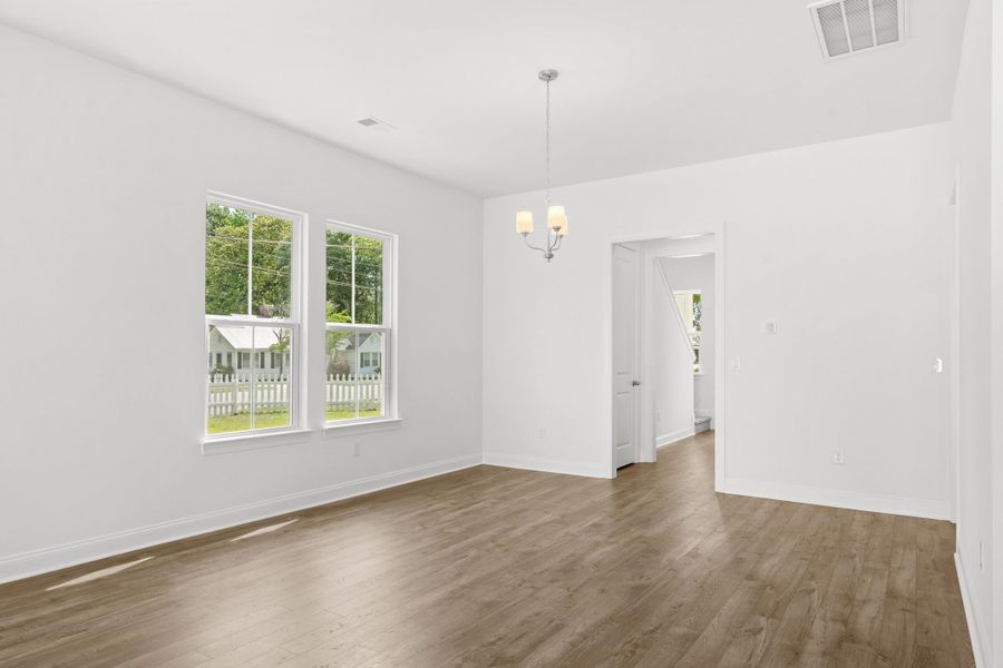 Spacious, unfurnished interior of a new home in Downtown Loris Homes, Loris (Image 35).
