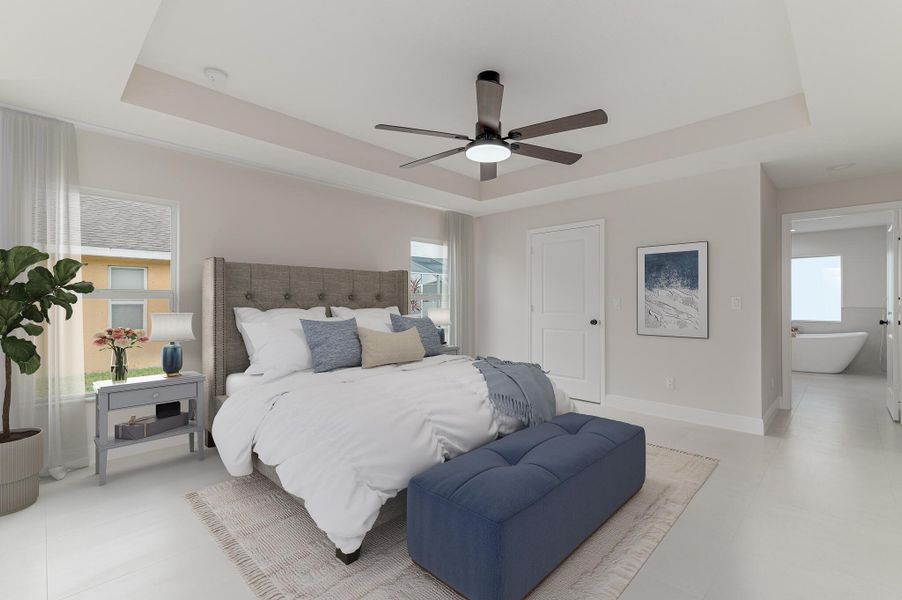 Furnished interior view inside a new home in , Port St. Lucie (Image 7). Furnished interior view inside a new home in , Port St. Lucie (Image 7).