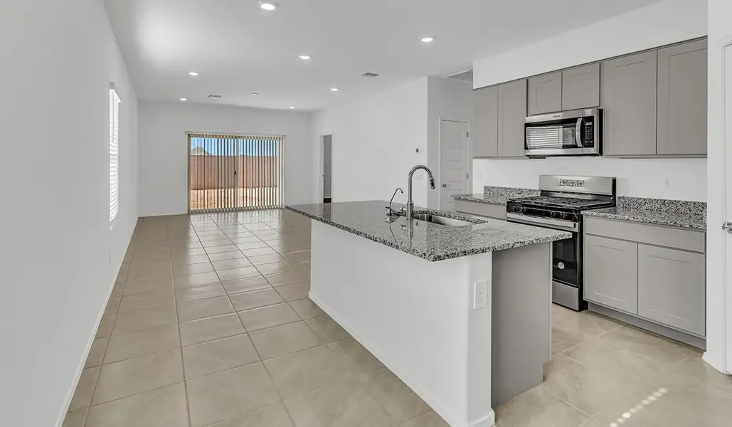 Furnished interior view inside a new home in Coronet at Gladden Farms, Marana (Image 3). Furnished interior view inside a new home in Coronet at Gladden Farms, Marana (Image 3).