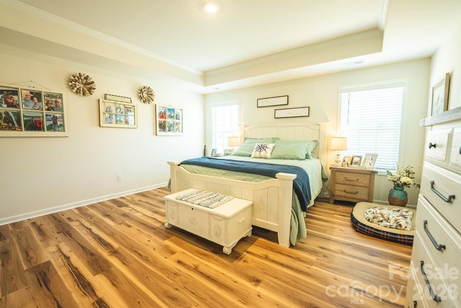 Furnished interior view inside a new home in Falls Cove, Troutman (Image 7).