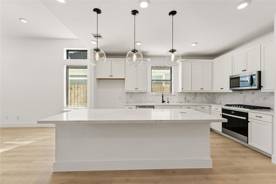 Furnished interior view inside a new home in Jordan Ranch, Katy (Image 7). Furnished interior view inside a new home in Jordan Ranch, Katy (Image 7).