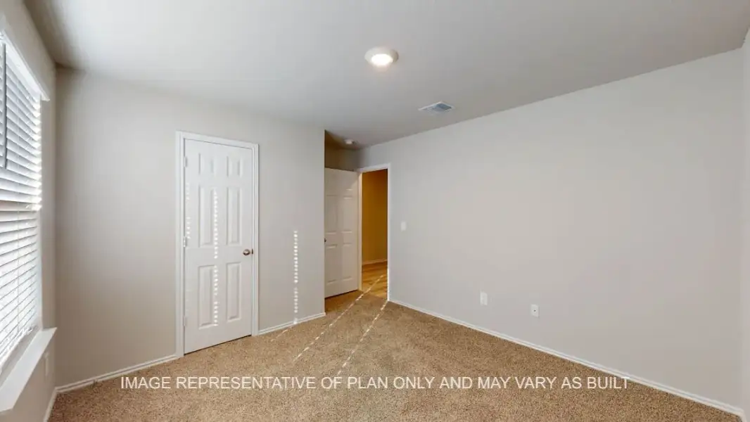 Representative unfurnished interior of a home built from the Texas Cali by D.R. Horton in Wildwood Estates, Nolanville (Image 25).